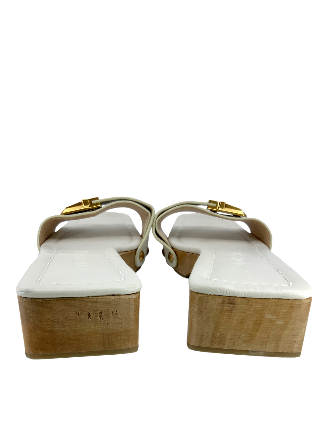 Jacquemus Les Tatanes Leather Slides Sandals Size 9 - Consigned
