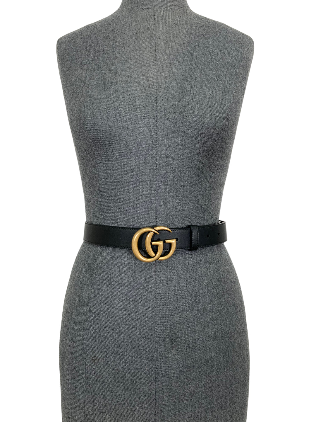 Gucci Belt 499651 Size 70 Leather belt Gucci Blue size 70 cm in Leather - 51227784 main image 3