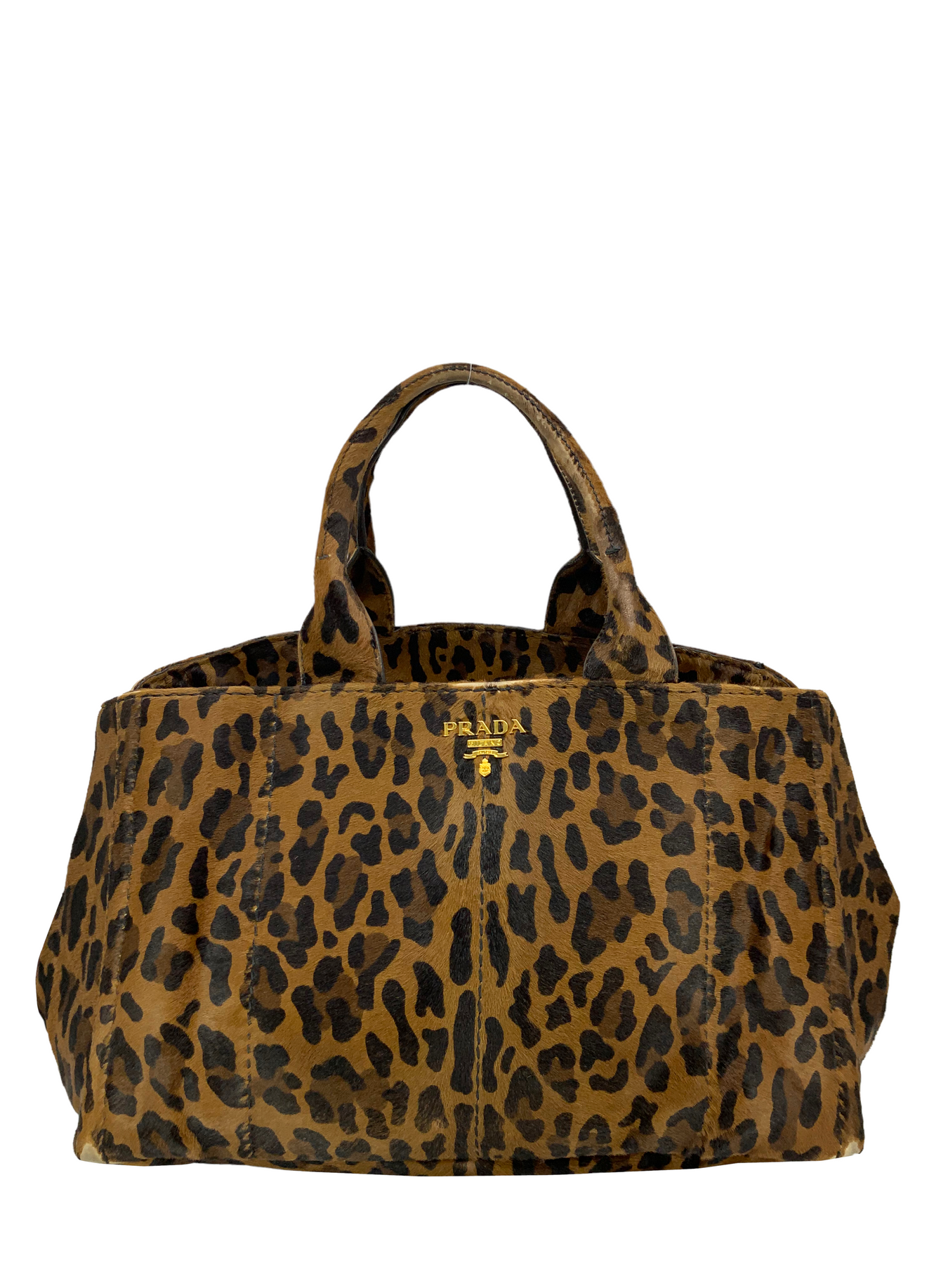 Prada Cavallino Calf Hair Large Tote Bag