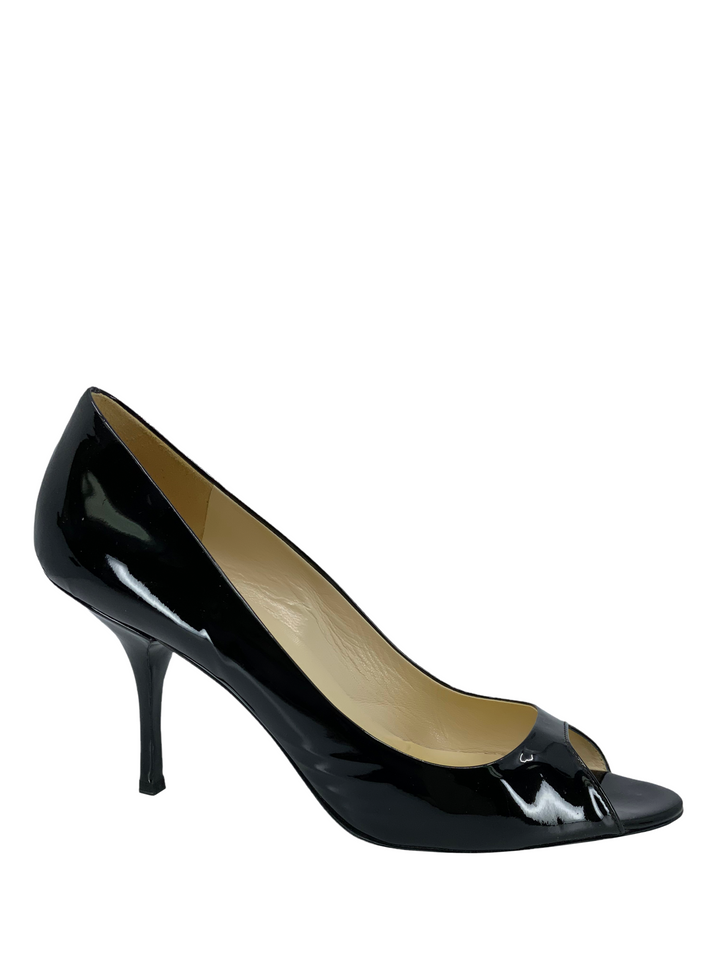 PRADA ドットのハイヒール Prada SS98 Plexiglass Heels Size 38 | Sand Archivio