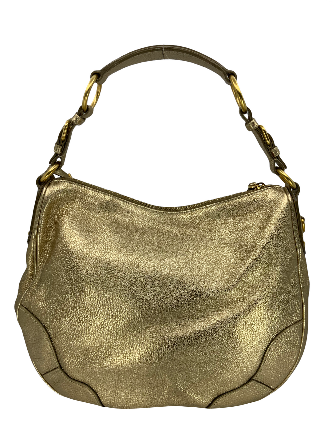 Prada Vitello Daino Leather Shoulder Bag - Consigned Designs