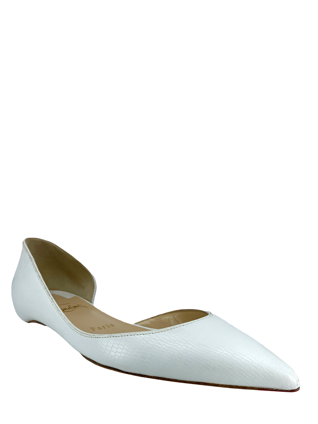 Christian Louboutin Iriza Point Toe Ballet Flats Size 7 Christian Louboutin Iriza Point Toe Ballet Flats Size 7