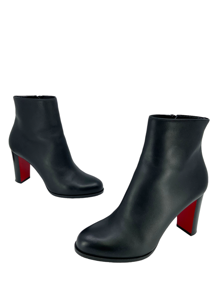 Christian Louboutin Leather Adox 85 Ankle Boots Size Consigned