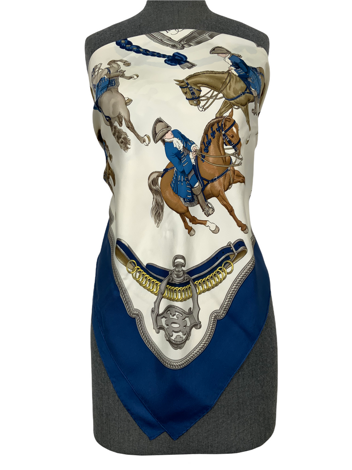 Hermes Reprise Silk Scarf 90 - Consigned Designs