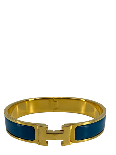 Hermes Narrow Clic Clac H Bracelet GM-Consigned Designs