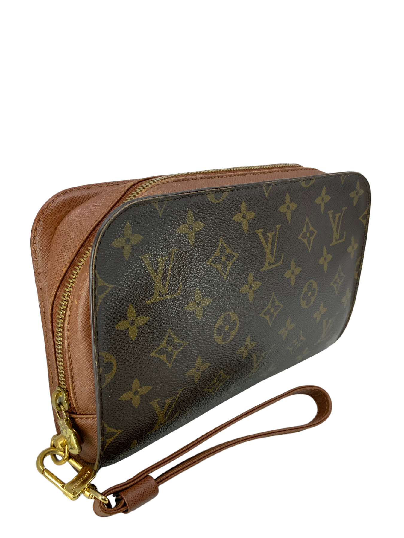 Louis Vuitton Monogram Pochette Orsay Clutch Wristlet Consigned