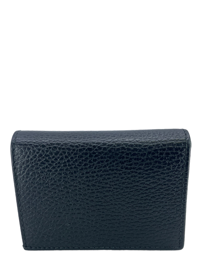 GUCCI Leather GG Marmont Butterfly Compact Wallet - Consigned Designs