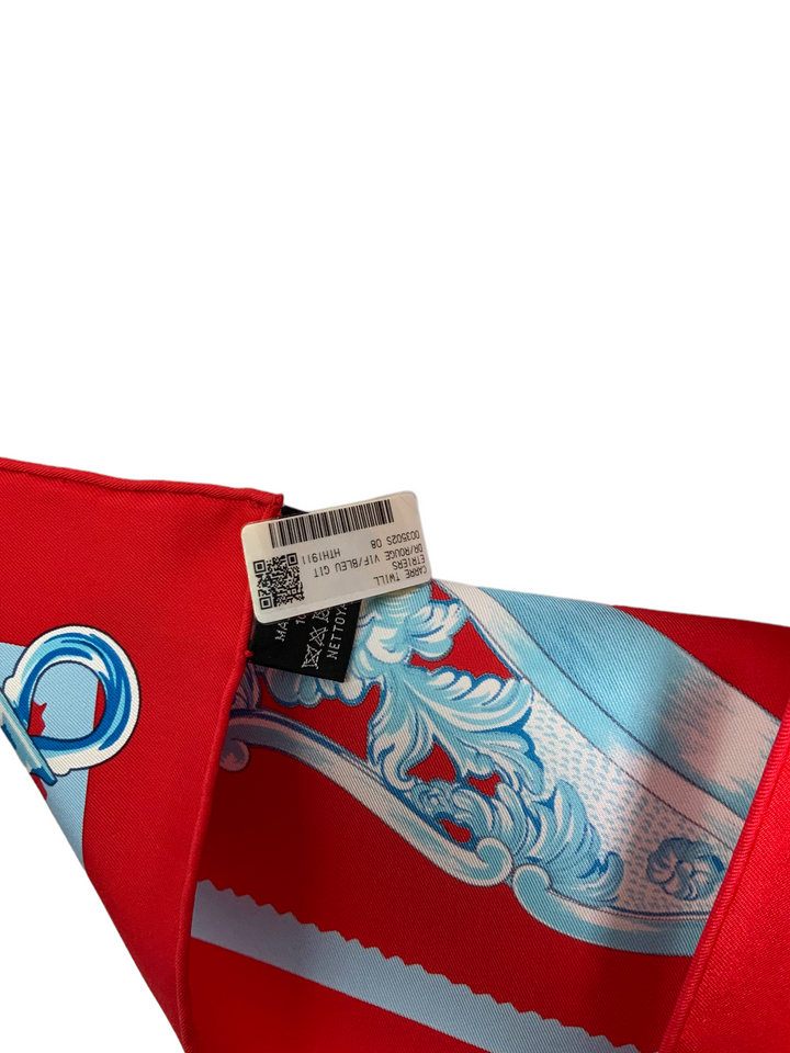 Hermes Etriers Silk Scarf 90 NEW - Consigned Designs