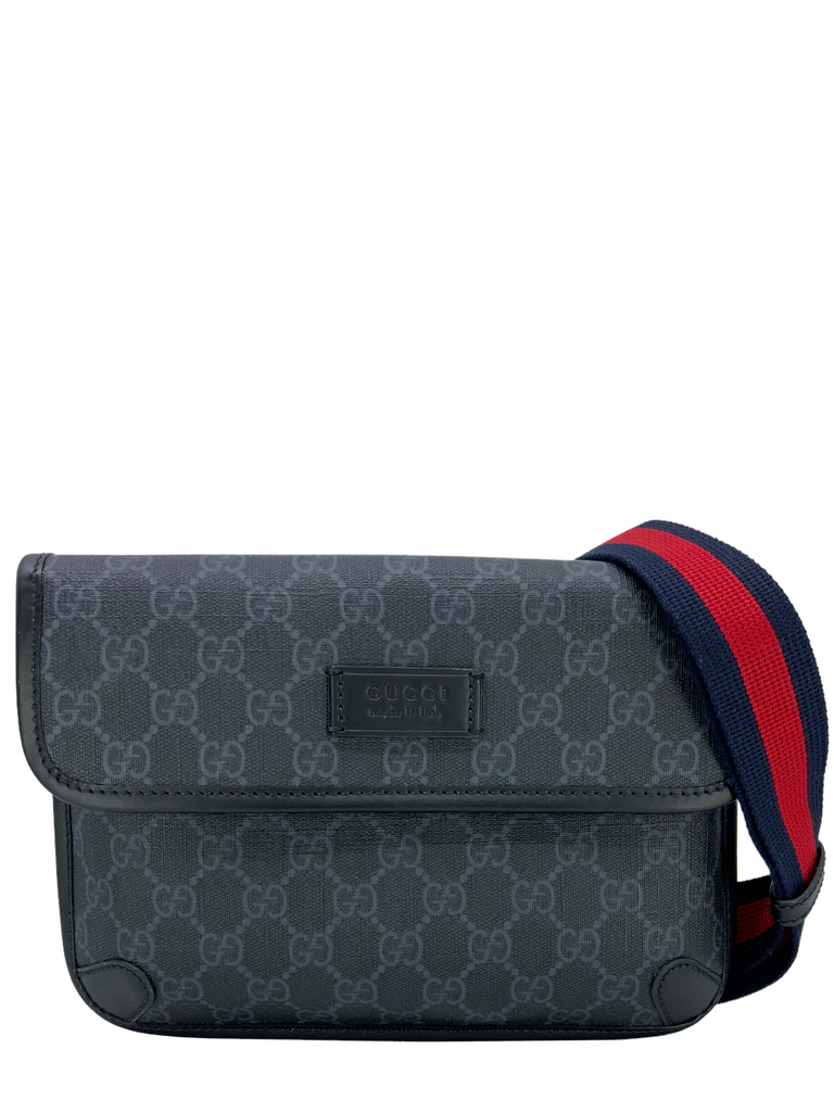 Gucci Soft GG Supreme Belt Bag - Black