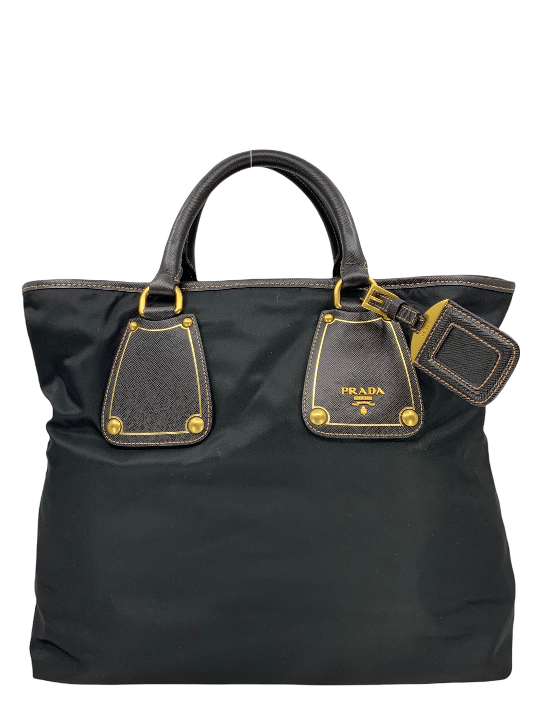[PRADA] トートバッグSHOPPING TESSUTO TRIANGO PhotoRoom_020_20220214_132441_