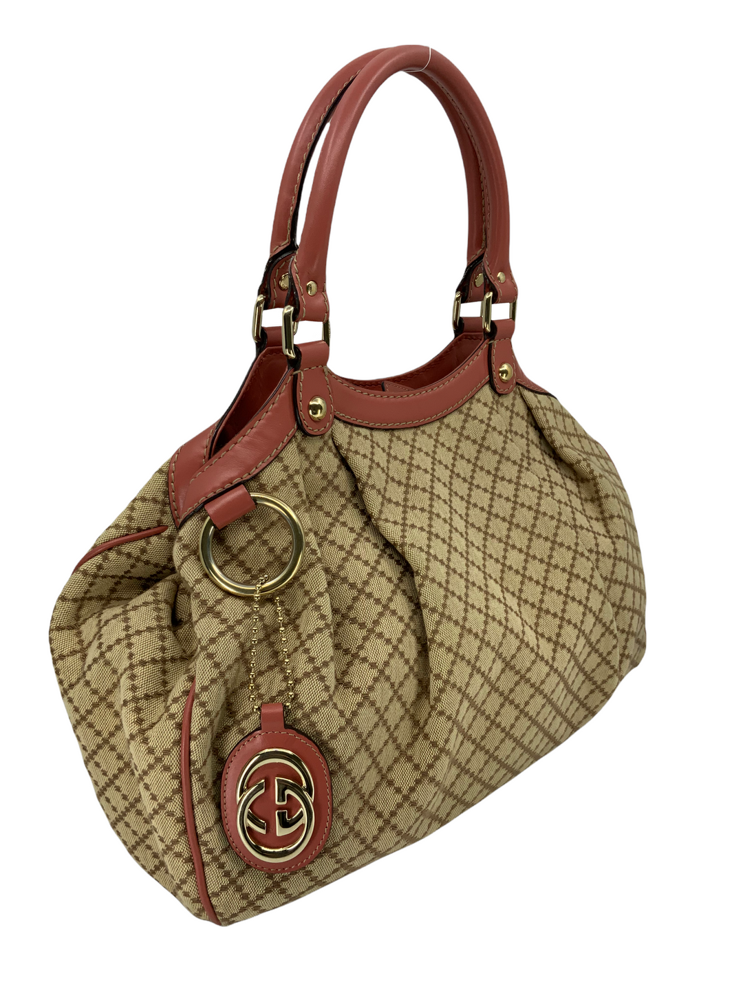 GUCCI Diamante Canvas Medium Sukey Tote - Consigned Designs