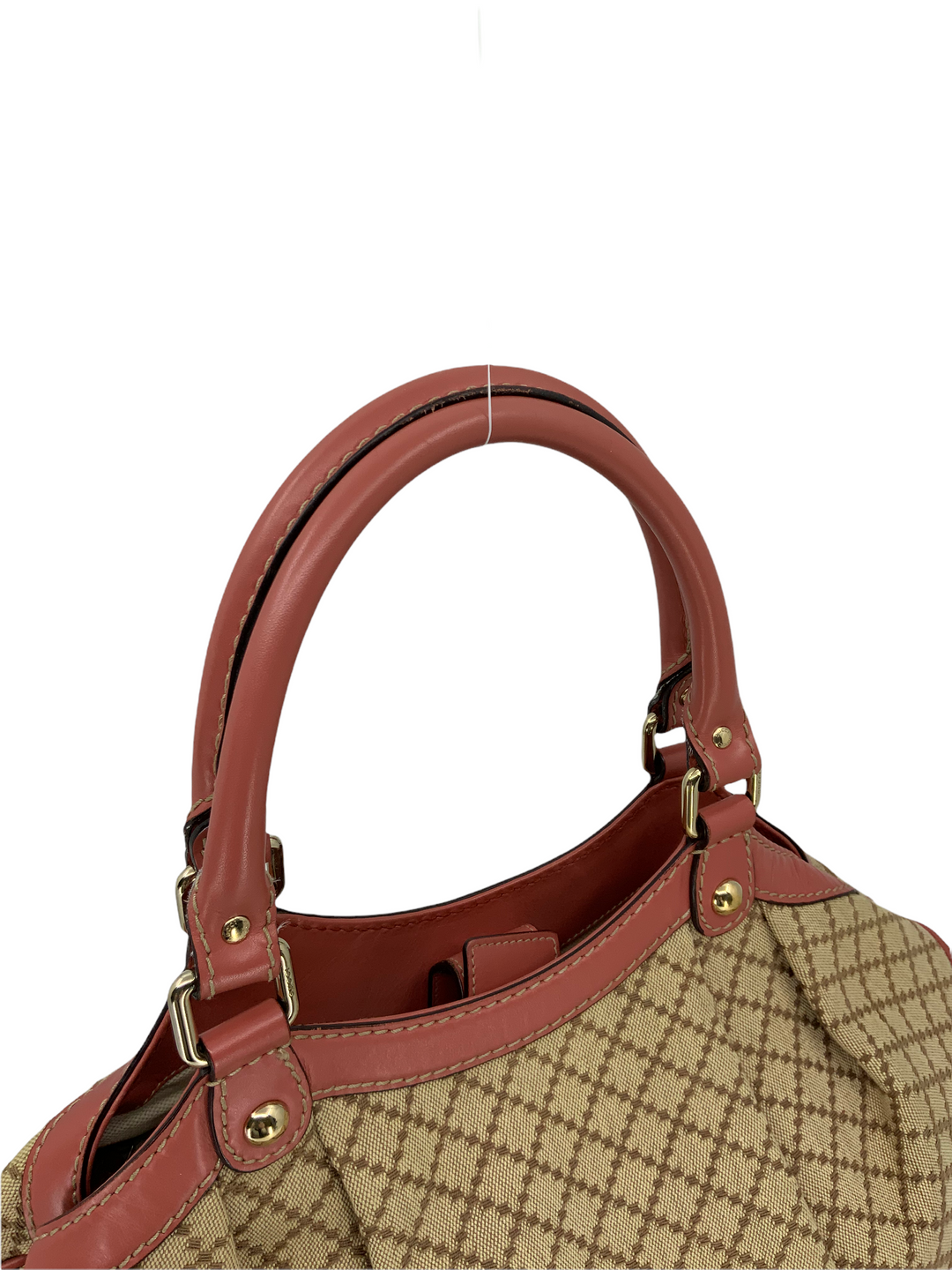 GUCCI Diamante Canvas Medium Sukey Tote - Consigned Designs
