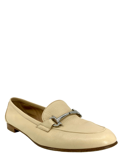 Salvatore Ferragamo Leather Horsebit Loafers Size 9.5-Consigned Designs