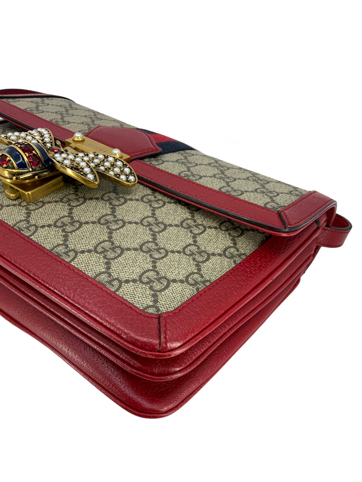 GUCCI GG Supreme Canvas Queen Margaret Shoulder Bag - Consigned