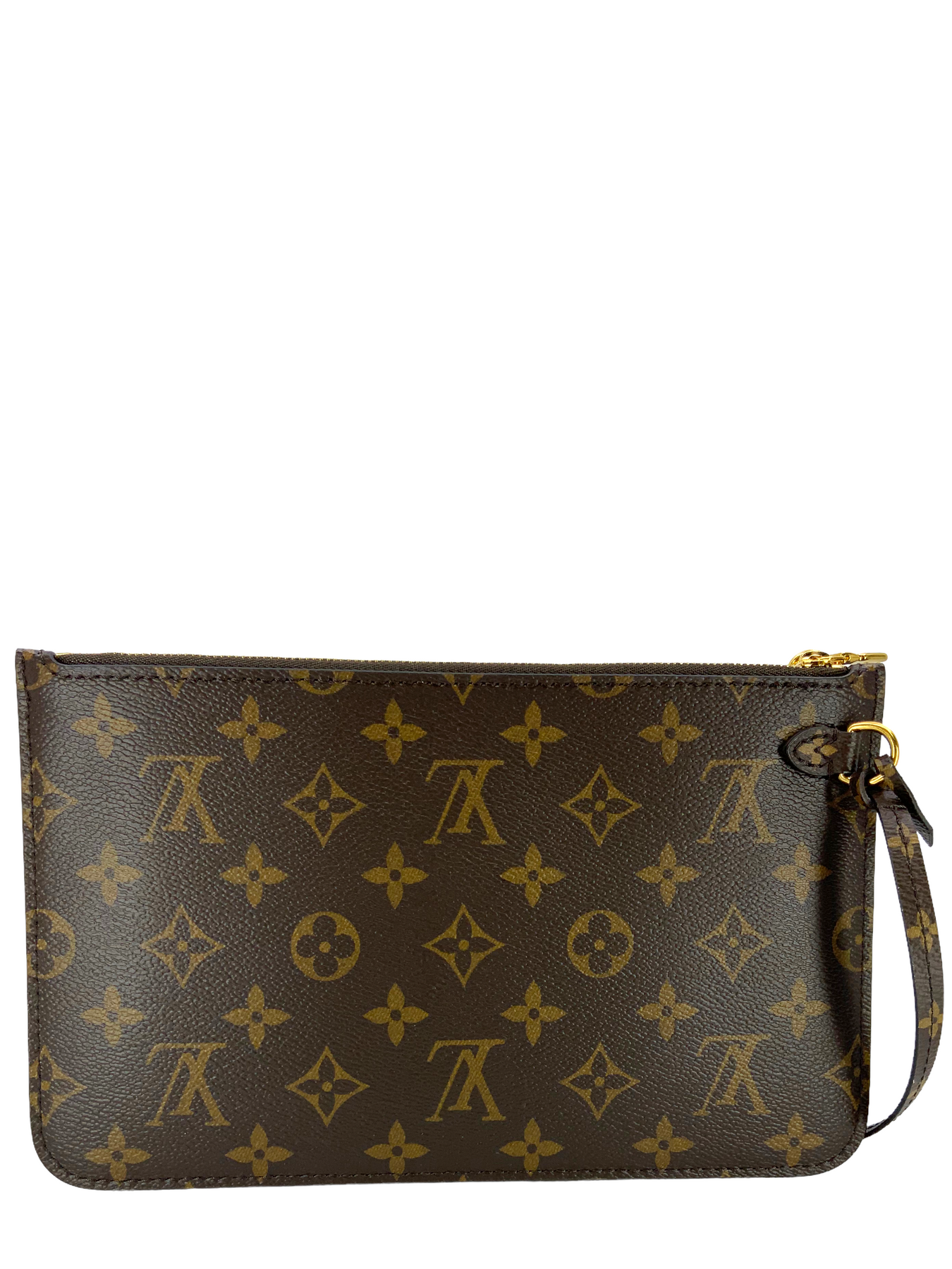 Louis Vuitton Monogram Teddy Neverfull Pochette Wristlet