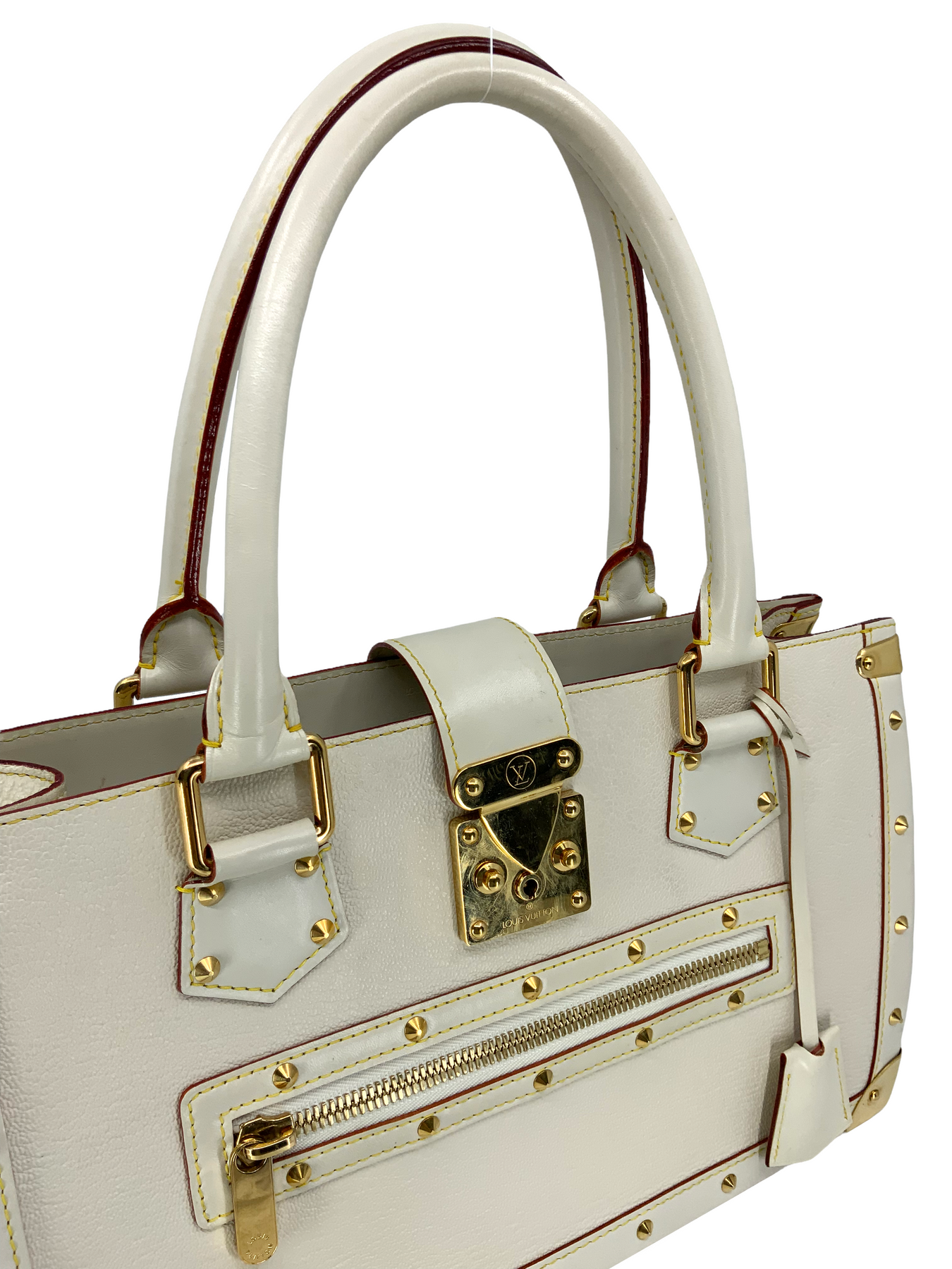 Authentic Louis Vuitton White Suhali Le Fabuleux 