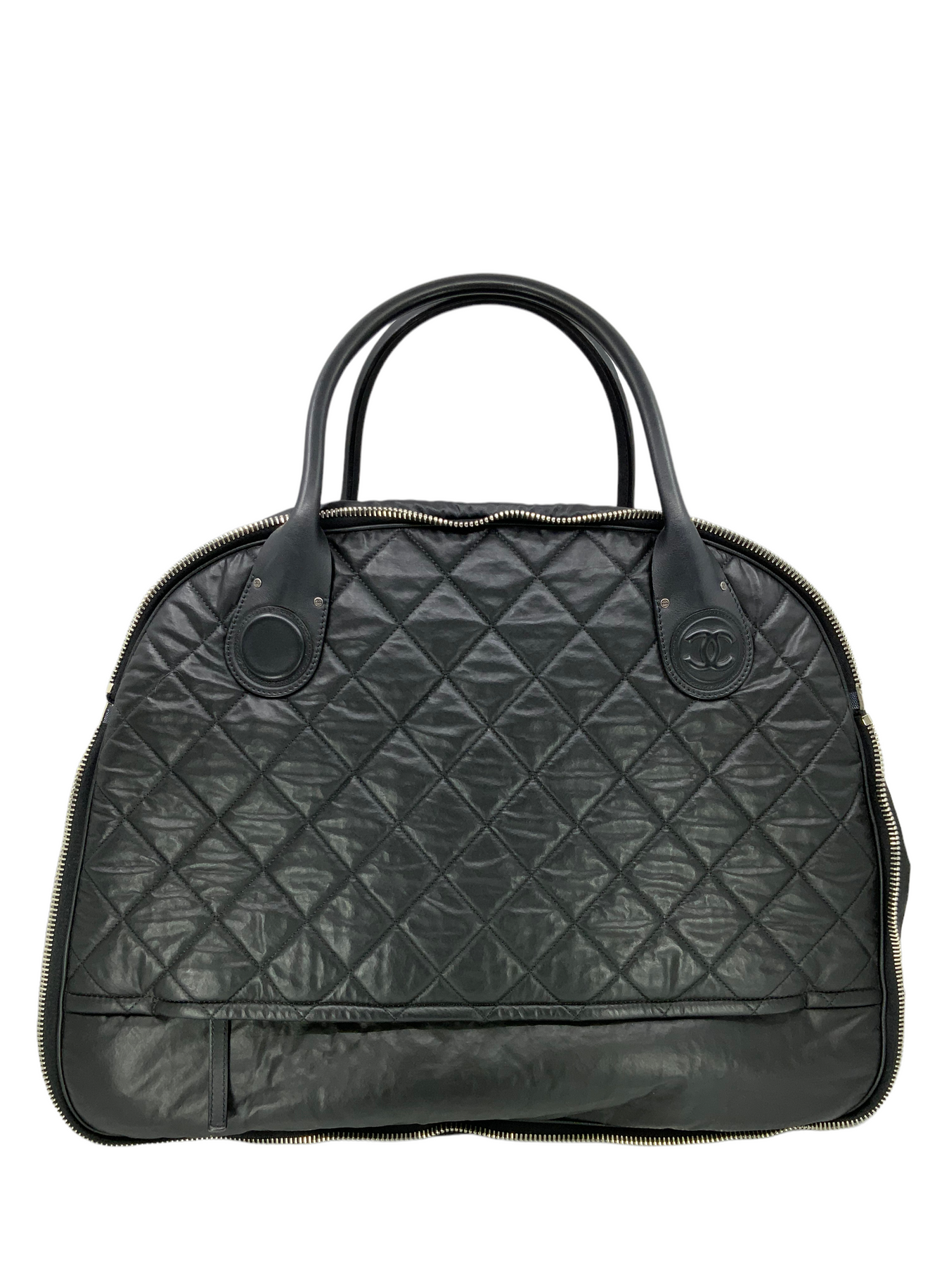 chanel black xl jumbo weekender overnighter travel tote bag Chanel Vertical Sport Large Weekender Bag