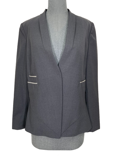 Brunello Cucinelli Wool Monili Detail Blazer Jacket Size L-Consigned Designs