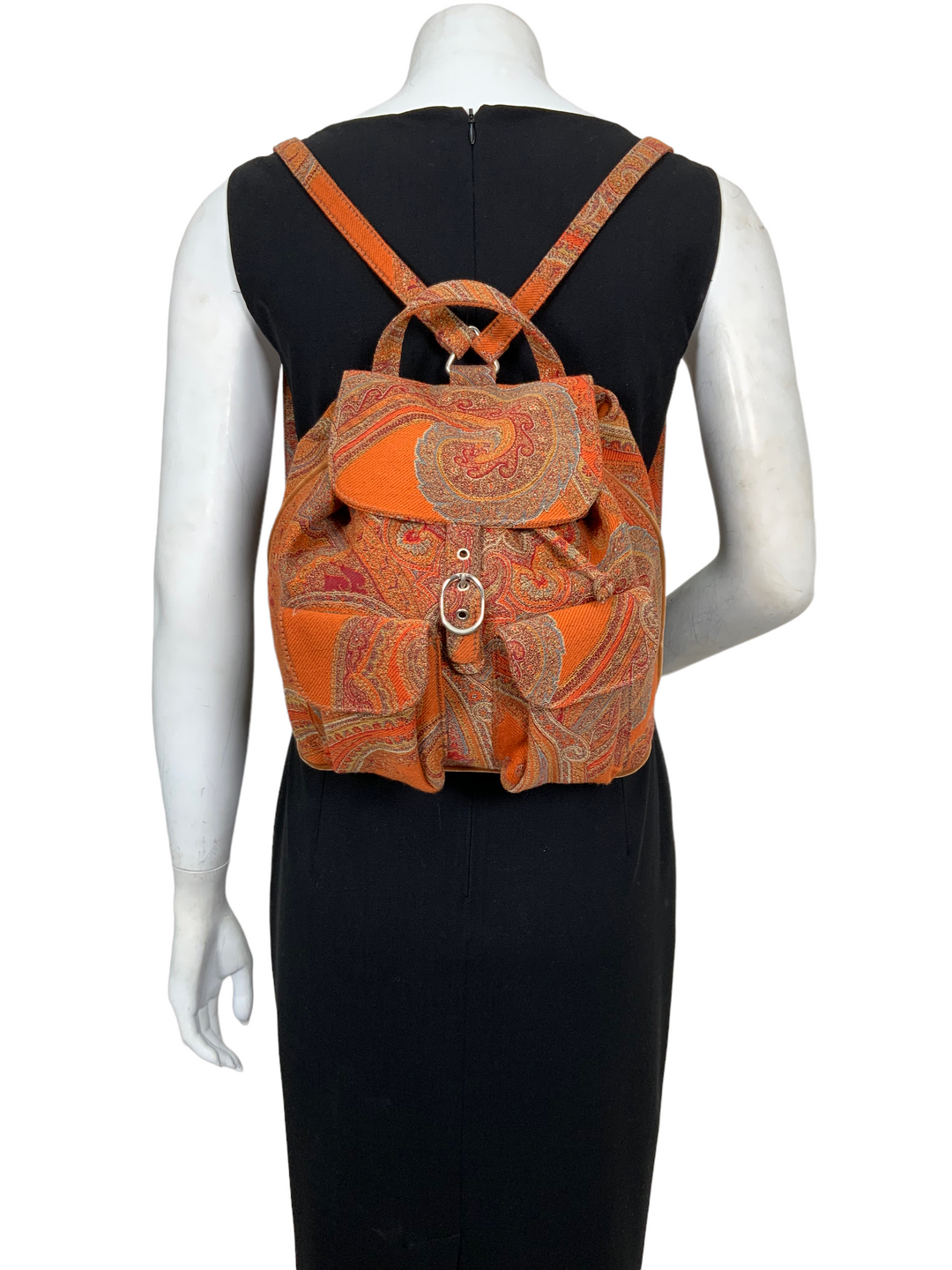 ETRO Paisley Jacquard Mini Backpack - Consigned Designs display picture 3