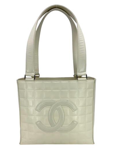 CHANEL Small Chocolate Bar Square Stitch Tote Bag-Consigned Designs