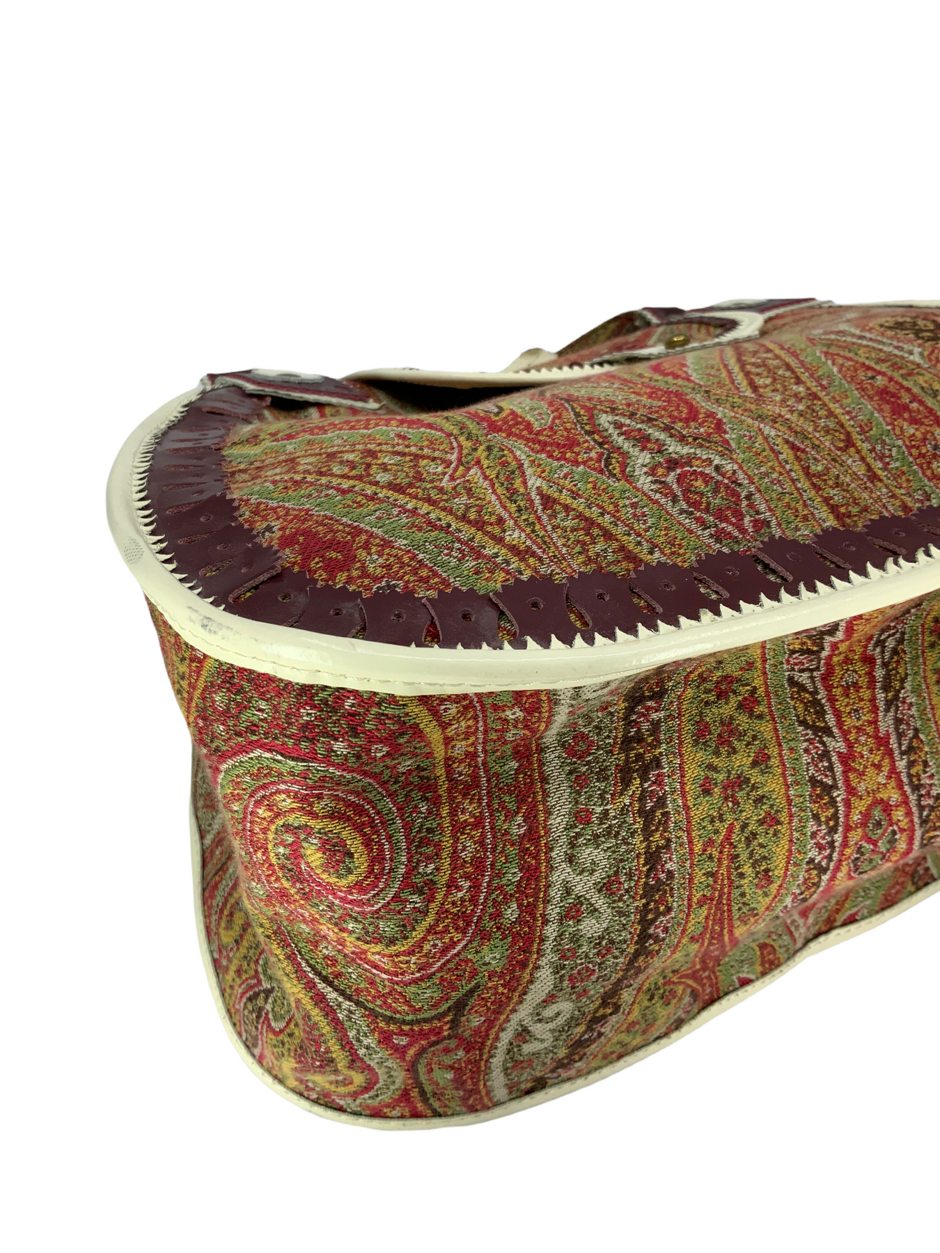 Vintage Carpet Bag by ETRO /designer Bag/ Vintage Paisley 
