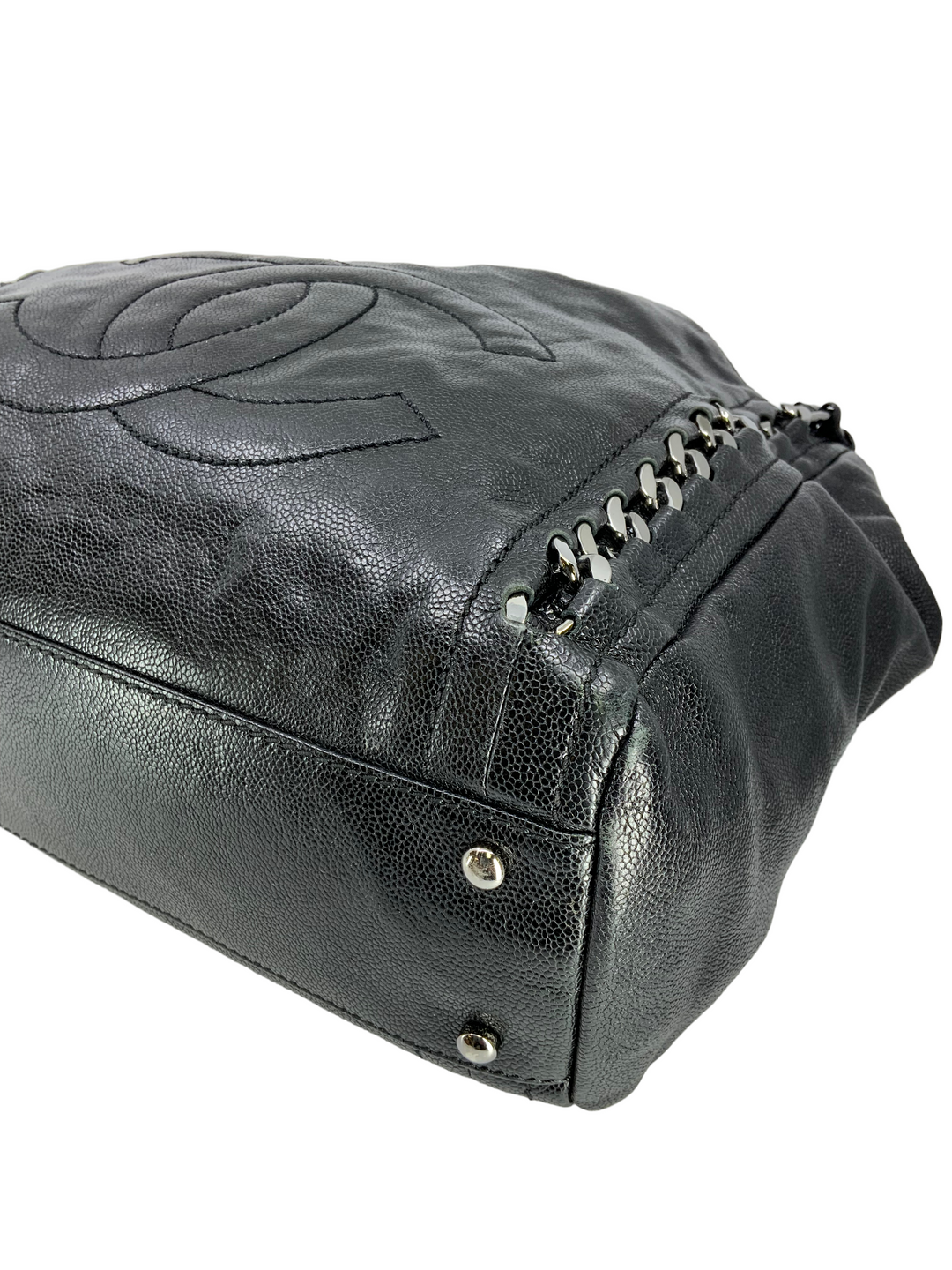CHANEL Luxe Ligne Leather Shoulder Bag - Consigned Designs