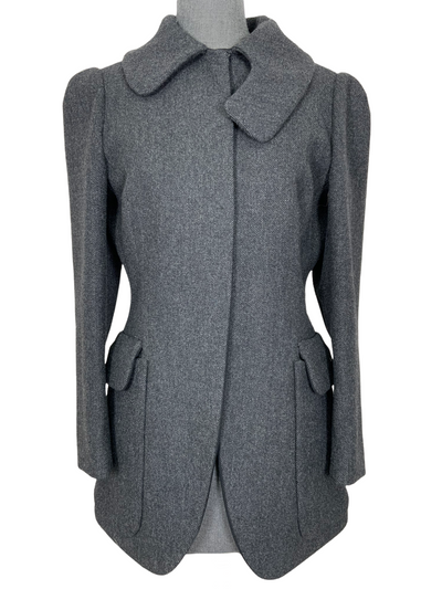 PRADA Wool Coat Size L-Consigned Designs