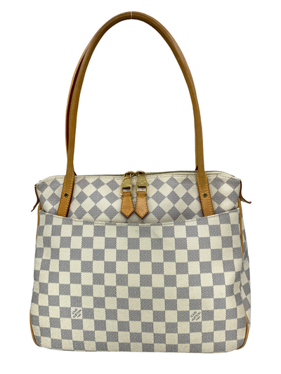 Louid Vuitton Damier Azur Figheri PM Handbag-Consigned Designs