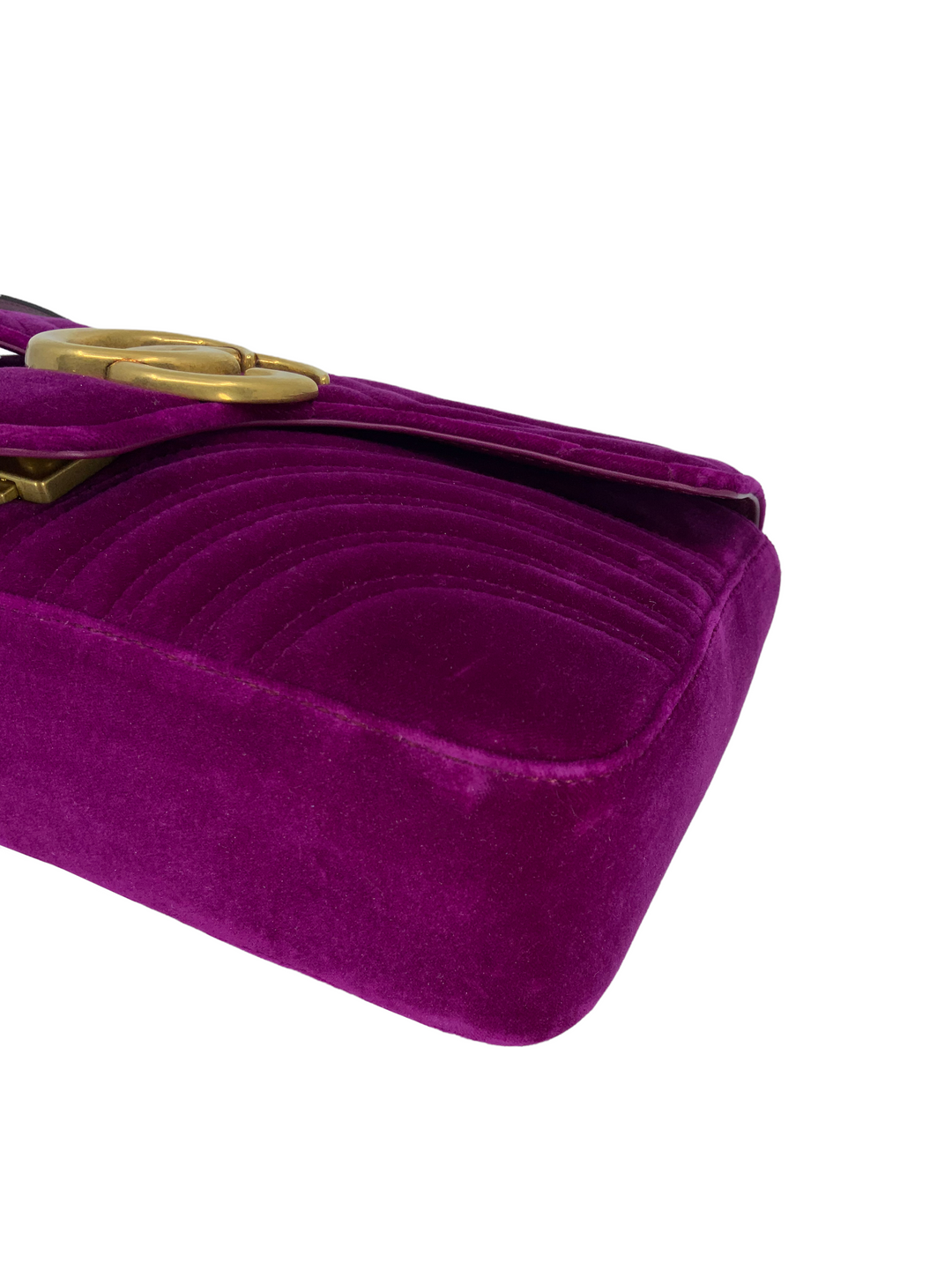 Gucci marmont velvet purple hotsell