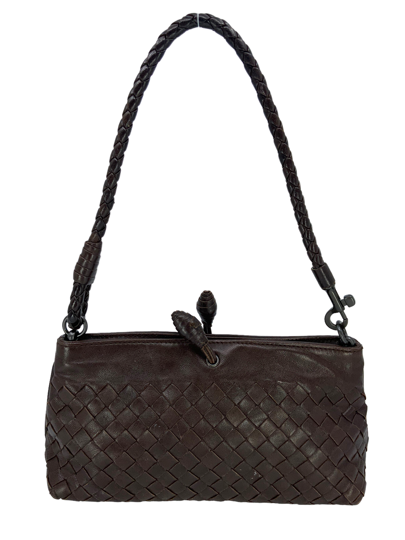 Bottega Veneta Small Intrecciato Leather Crossbody Bag