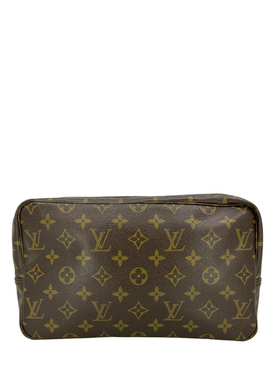 LOUIS VUITTON Vintage Monogram Canvas Trousse Toilette 28 Cosmetic Bag Pouch-Consigned Designs