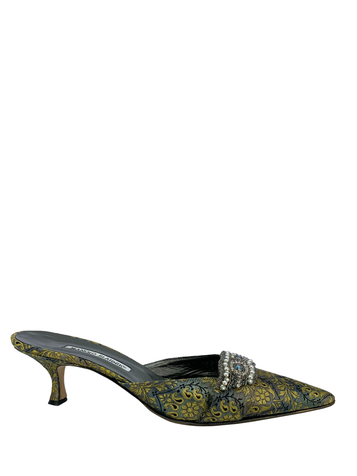 MANOLO BLAHNIK 新品未使用38 Manolo Blahnik Heels (38/39) with box – Vintage Luxury Bazaar