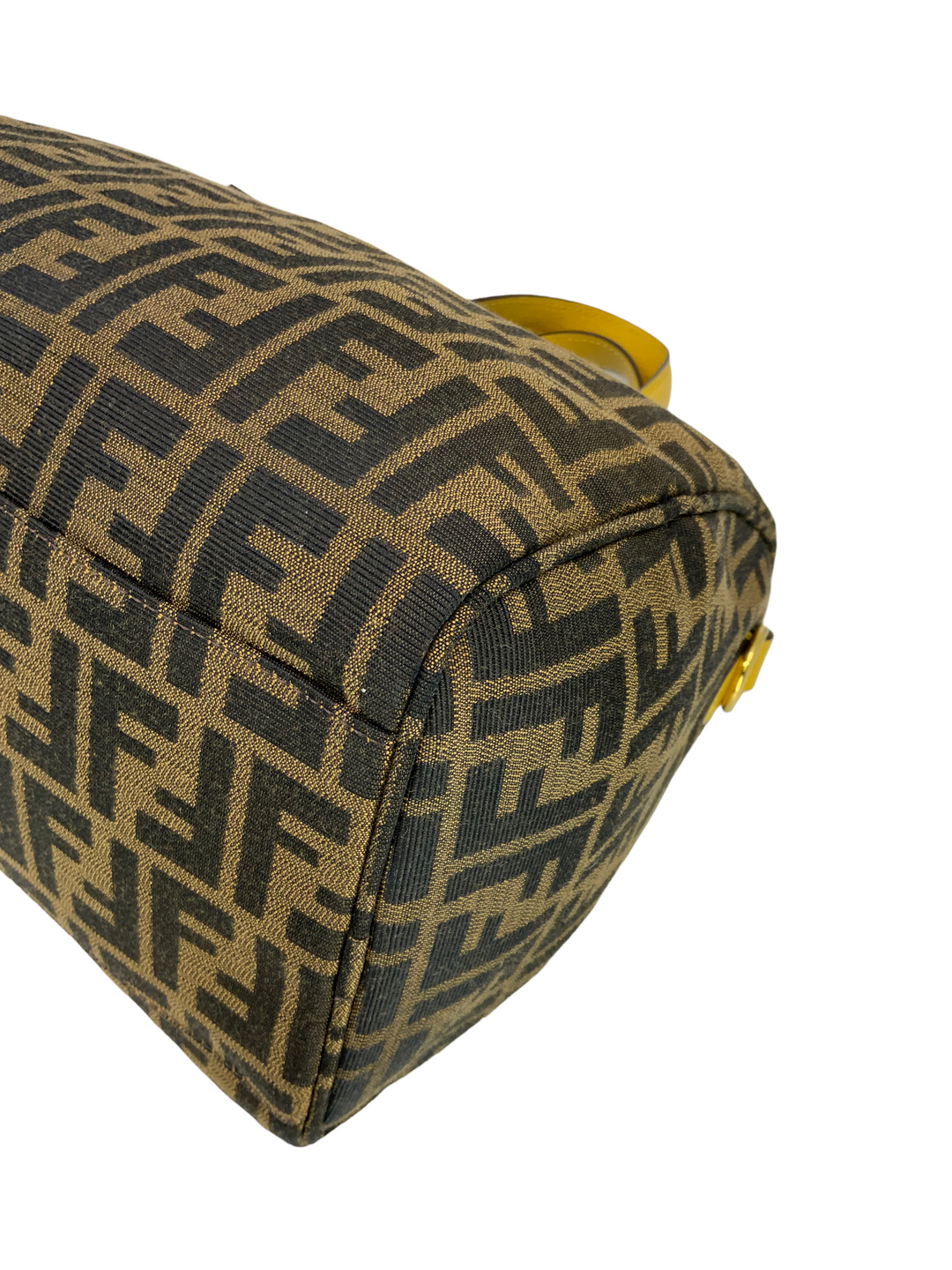 FENDI Zucca Canvas Chef Boston Bag - Consigned Designs