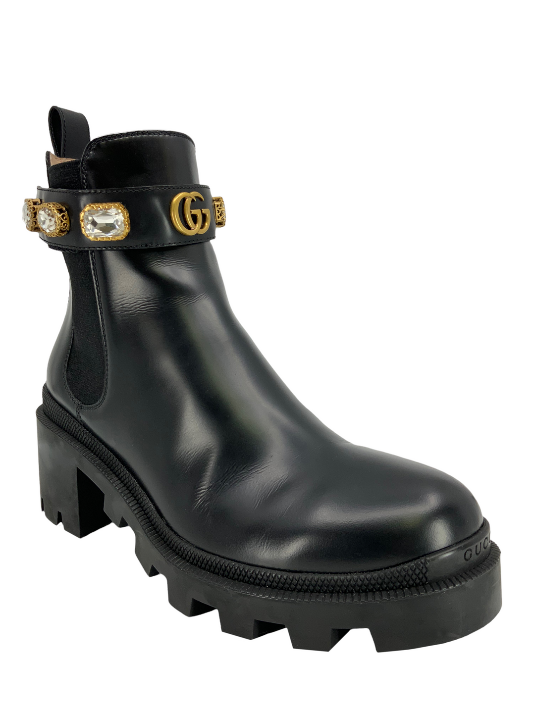 【関税込み】gucci 'Gucci Signoria' ankle boots Gucci 100mm Signoria Ankle Boots | Black | FARFETCH