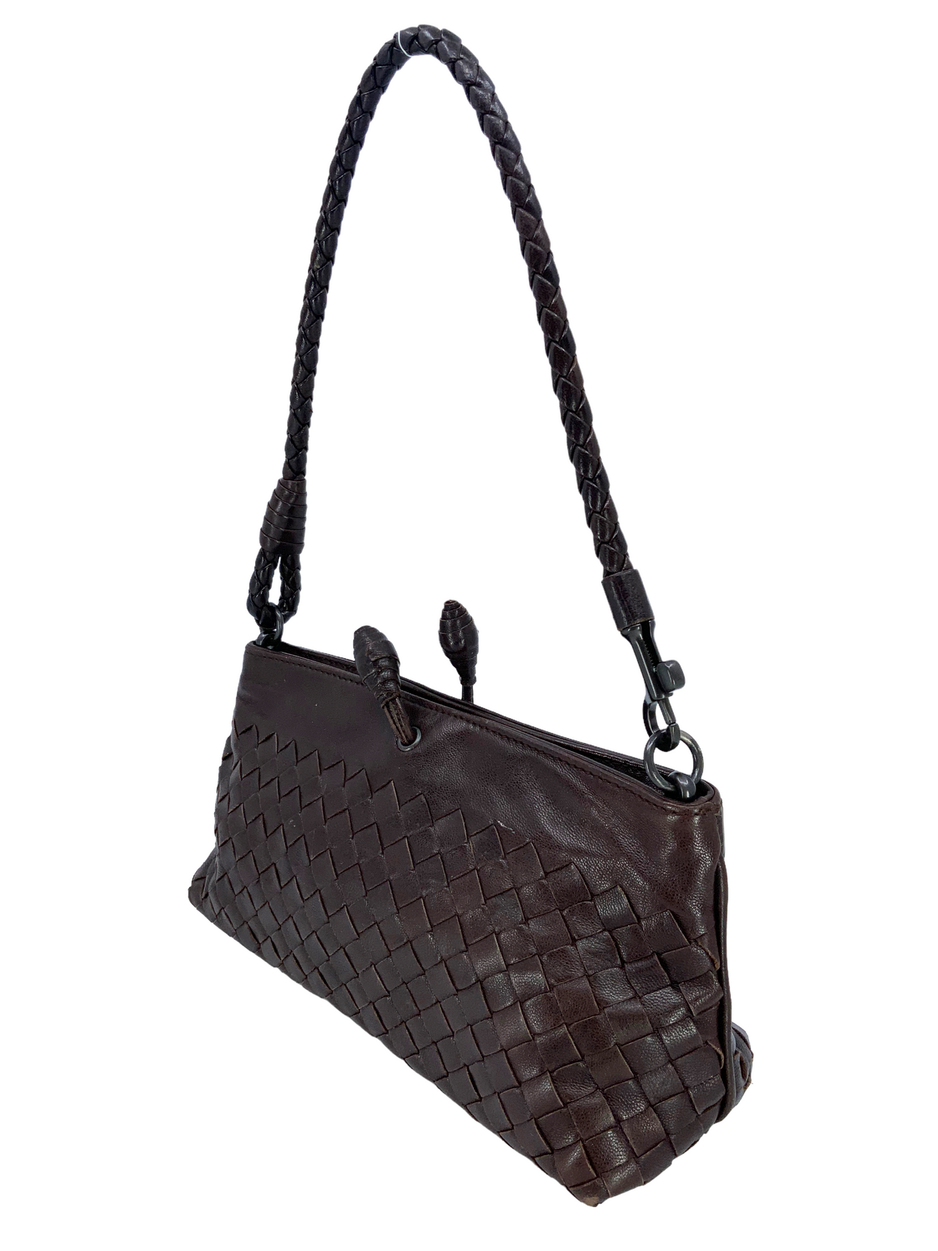 Bottega Veneta Intrecciato Cradle Foldover Shoulder Bag - ShopStyle