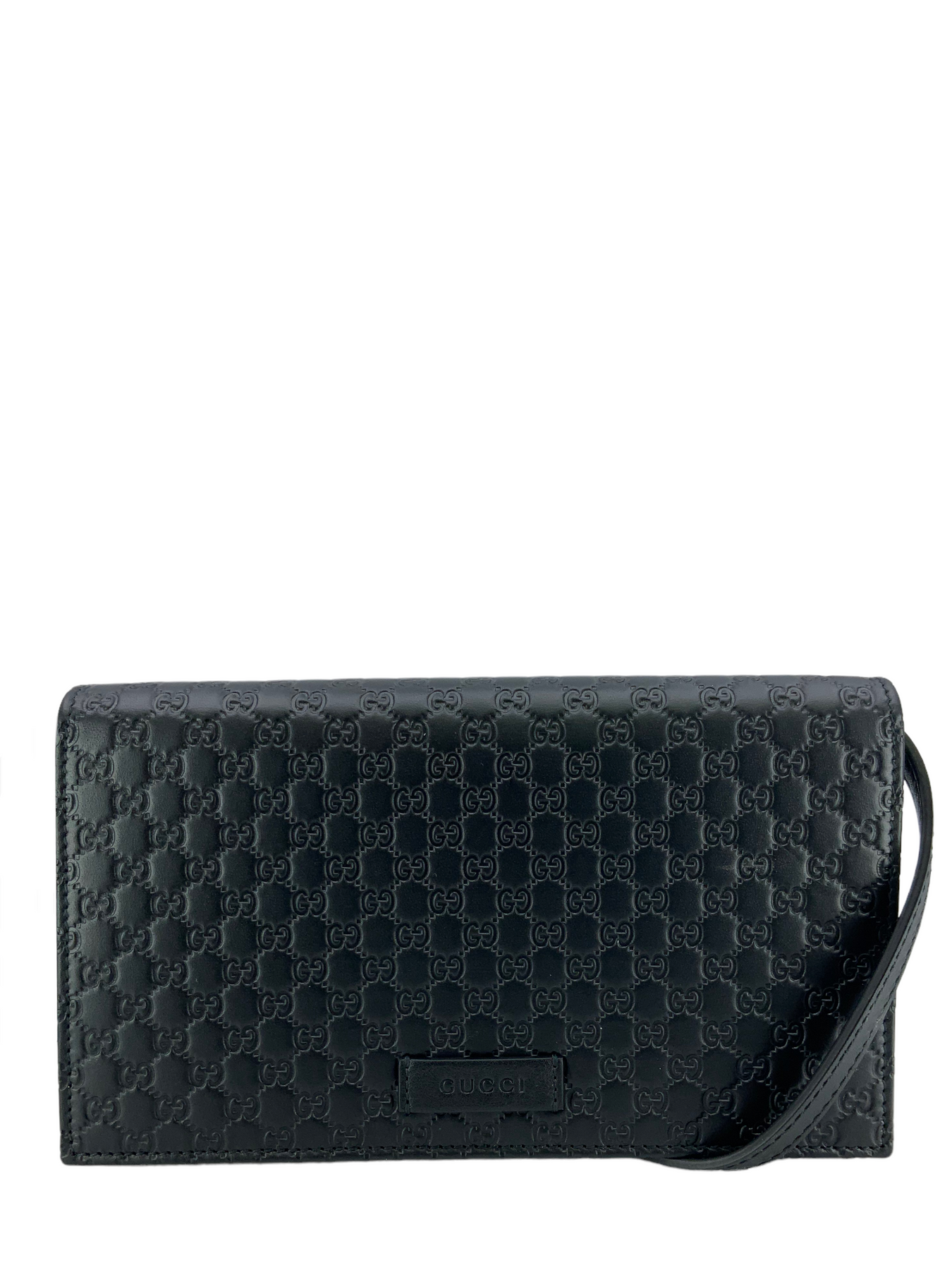 GUCCI Microguccissima GG Leather Crossbody Wallet NEW Consigned Designs