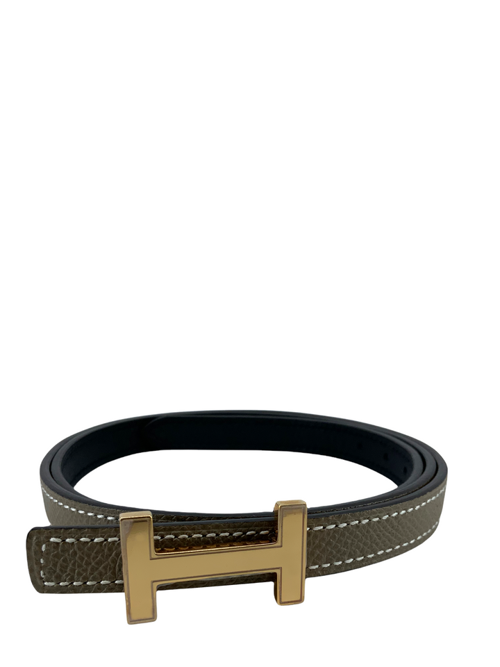 HERMES 13mm Leather Focus Belt 80 Consigned Designs
