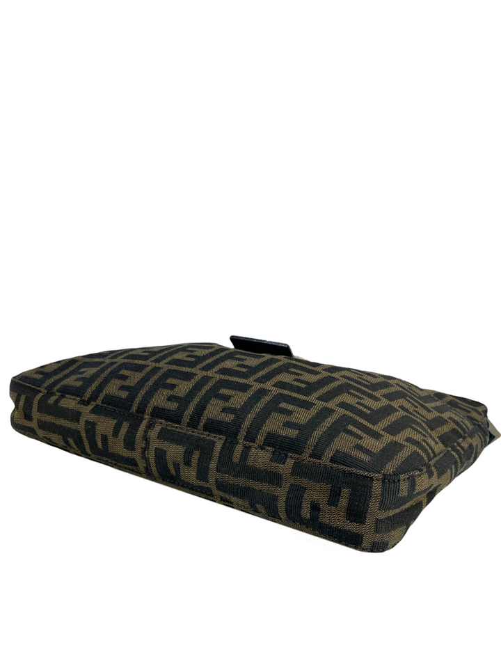 Fendi Vintage Zucca Canvas Shoulder Bag - Consigned Designs