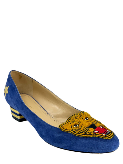Charlotte Olympia Mascot Flats Size 7-Consigned Designs