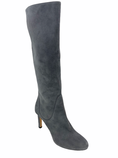 Jimmy Choo Tempe 85 Suede Mid Calf Boots Size 7.5-Consigned Designs