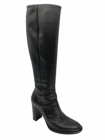 Gianvito Rossi Leather Knee-High Boots Size 9-Consigned Designs