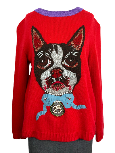 Gucci Year of the Dog Sweater Size S-Consigned Designs