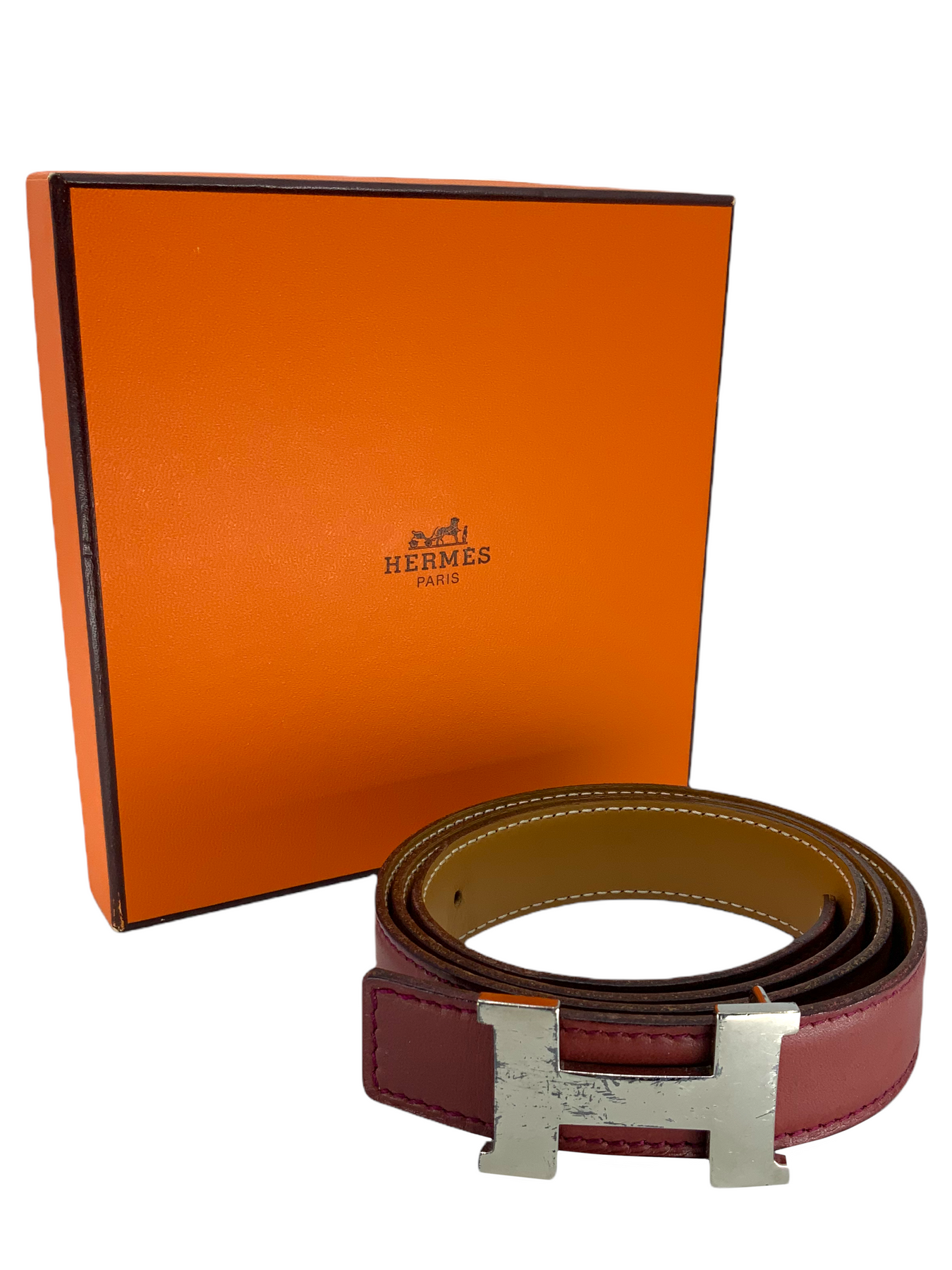 Hermes Constance Reversible Belt - 33 / 85 (SHG-Am3Lal) – LuxeDH