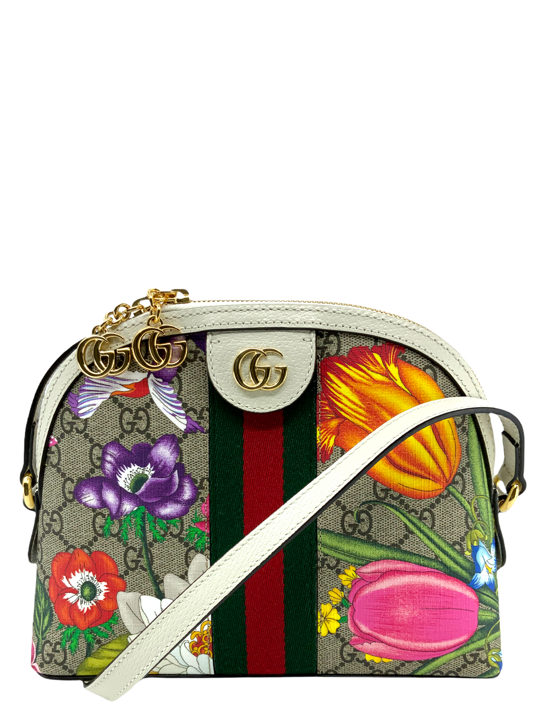 Gucci Ophidia Flora Small Shoulder Bag NEW - Consigned Designs