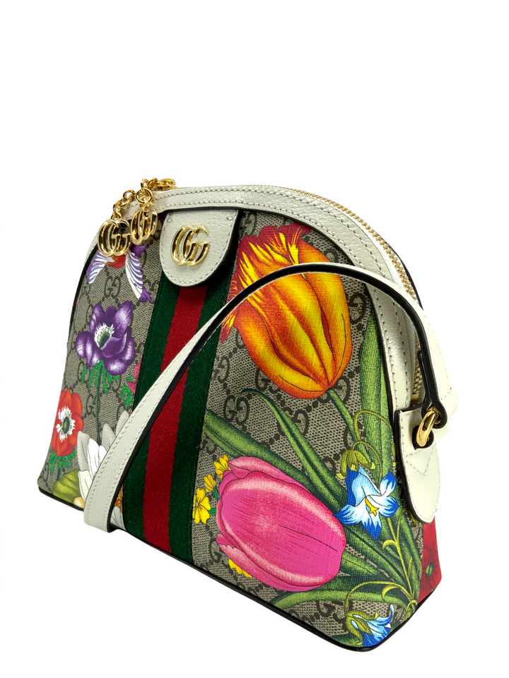 Gucci Ophidia Flora Small Shoulder Bag NEW - Consigned Designs