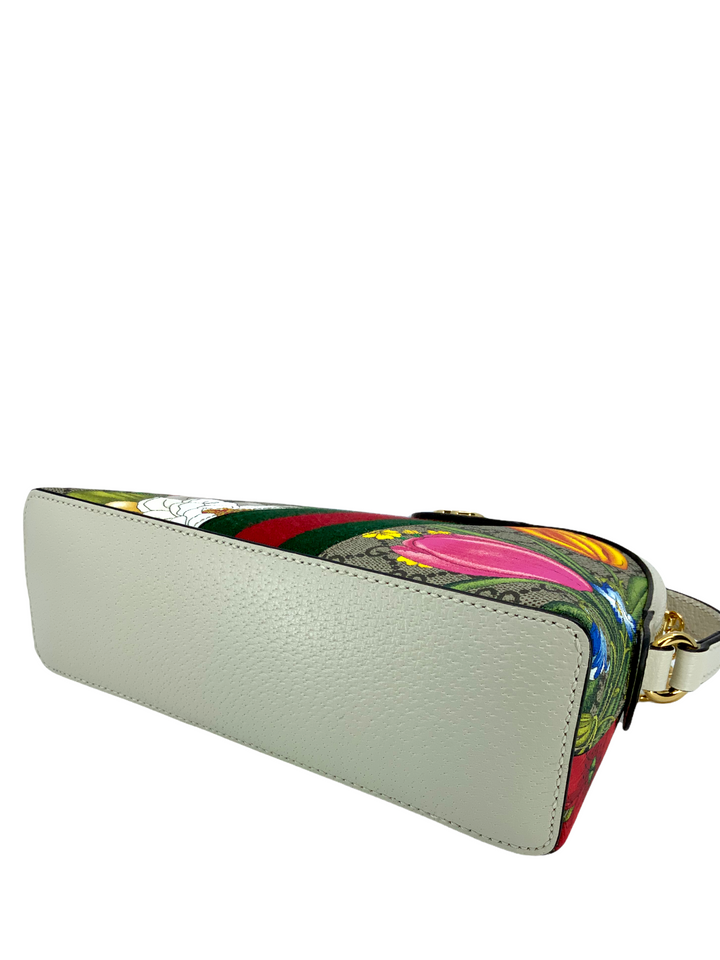 ショルダーバッグ・ポシェット Small Ophidia Flora Shoulder Bag Gucci Ophidia Flora Small Shoulder Bag NEW - Consigned Designs