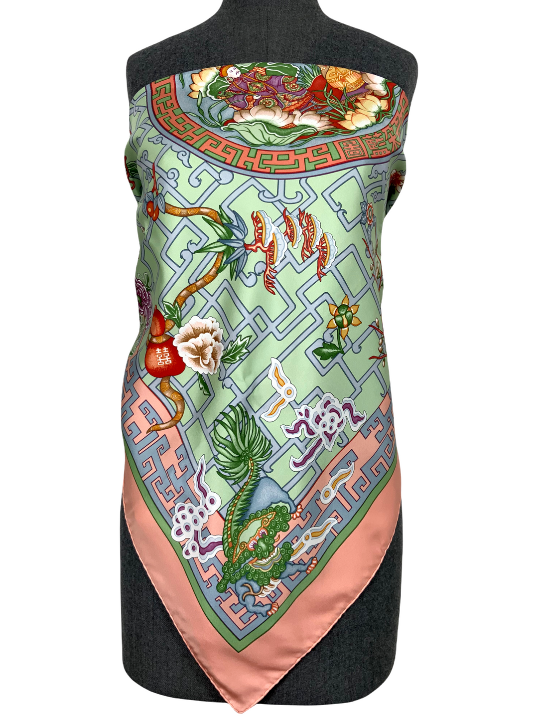 Hermes Turandot Silk Scarf 90 - Consigned Designs