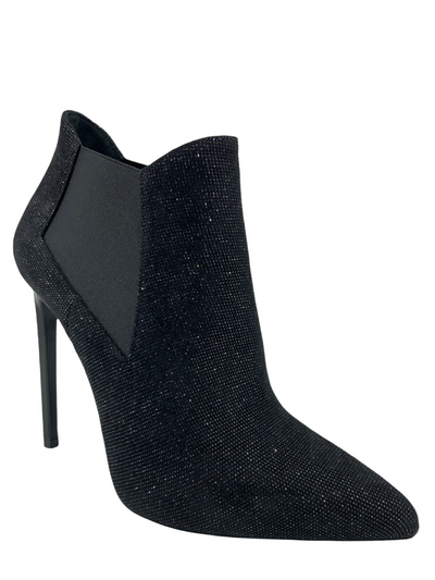 Saint Laurent Suede Point Toe Ankle Boot Size 9-Consigned Designs