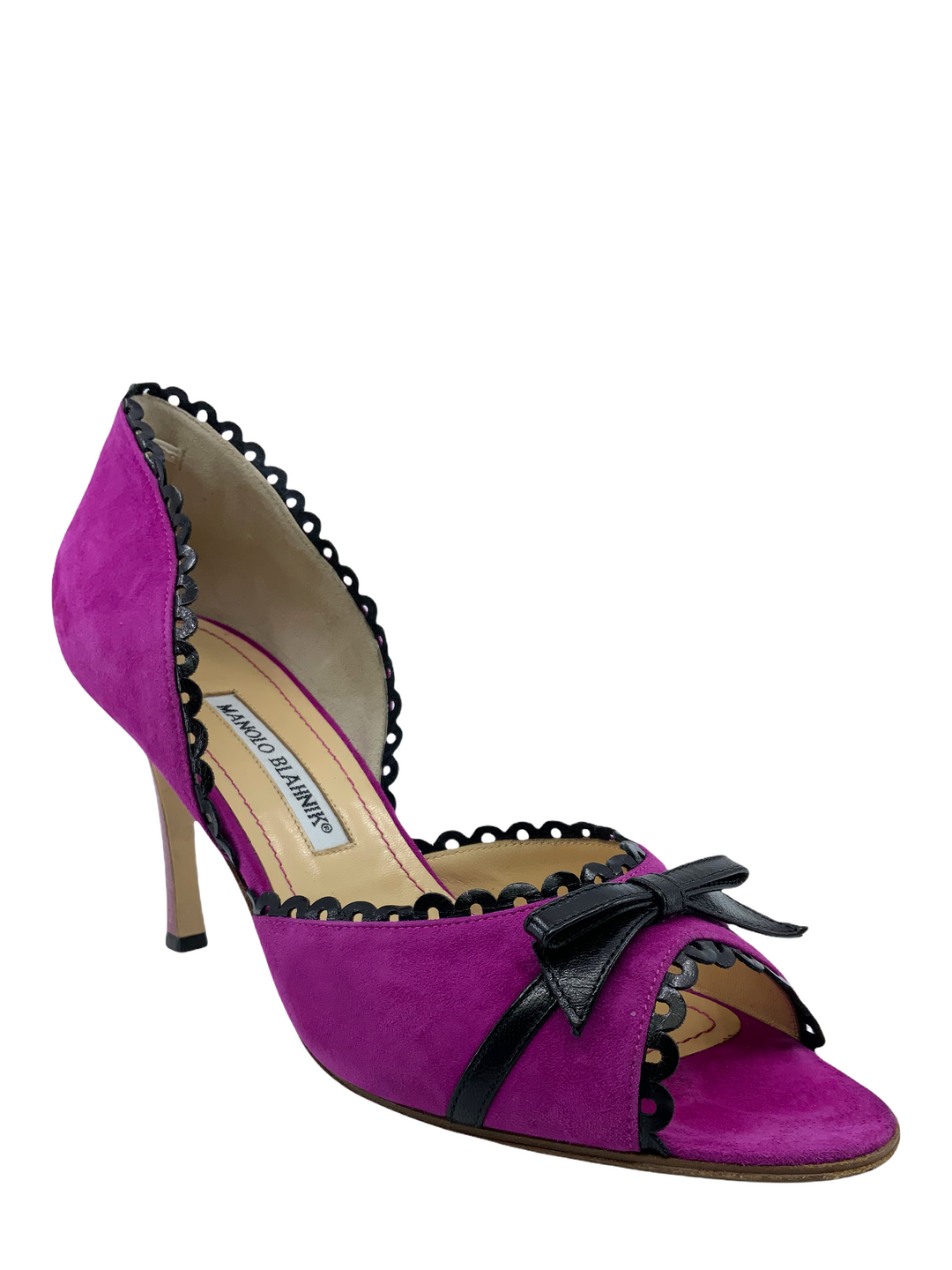 Manolo Blahnik Suede d'Orsay Pumps Size 10.5 - Consigned Designs Manolo Blahnik Suede d'Orsay Pumps Size 10.5 - Consigned Designs