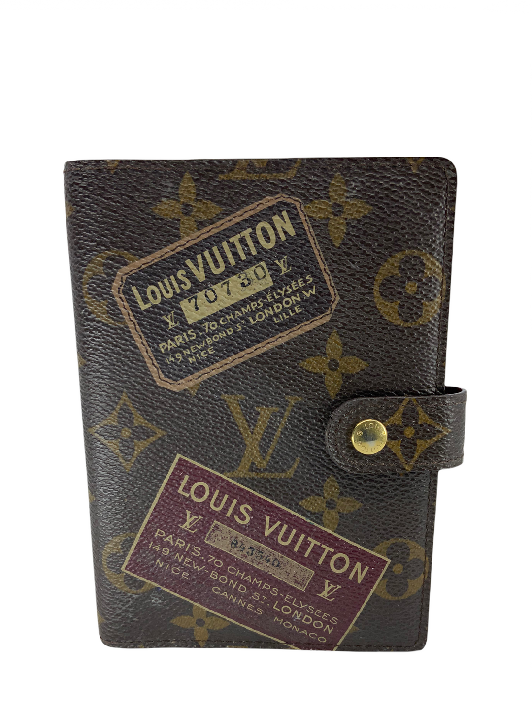 Louis Vuitton Limited Edition Monogram Labels Agenda - Consigned